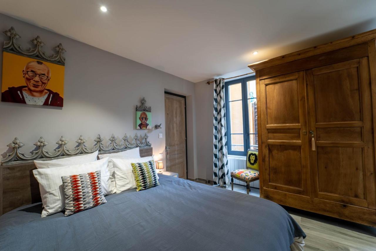 Chambre Pic Du Midi Appartement Only Adults Campan Luaran gambar